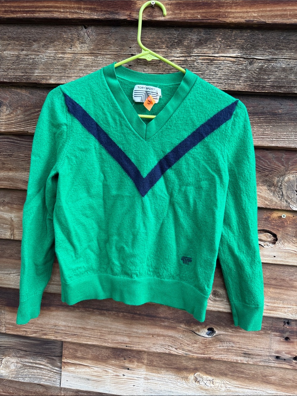 Vintage Tory sport merino wool top